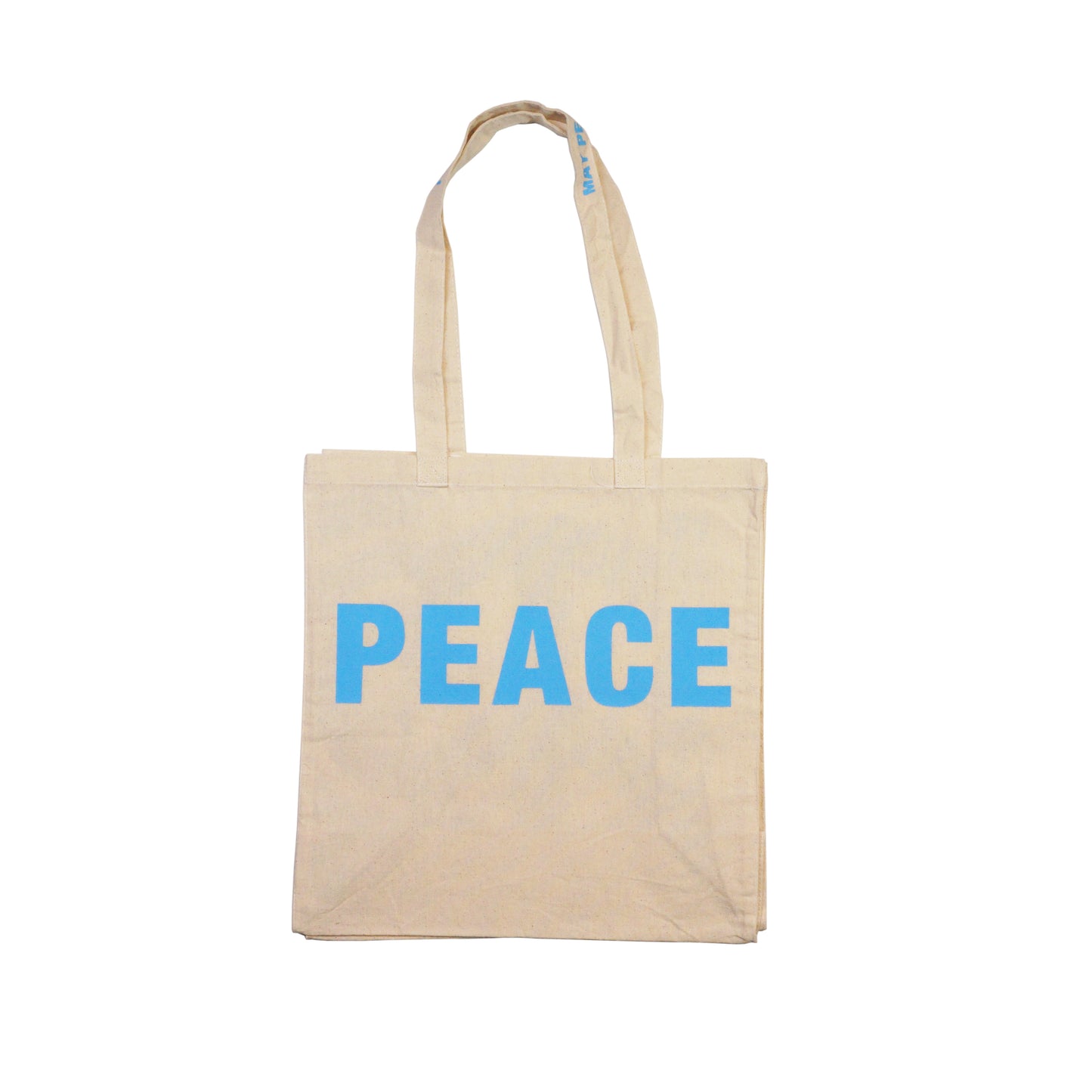 Somali Blue Peace Sign Bold Tote