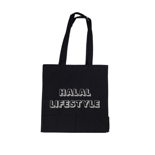 Halal Lifestyle Black Tote