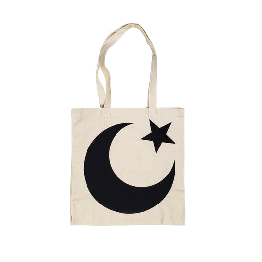 Star & Crescent Natural Tote